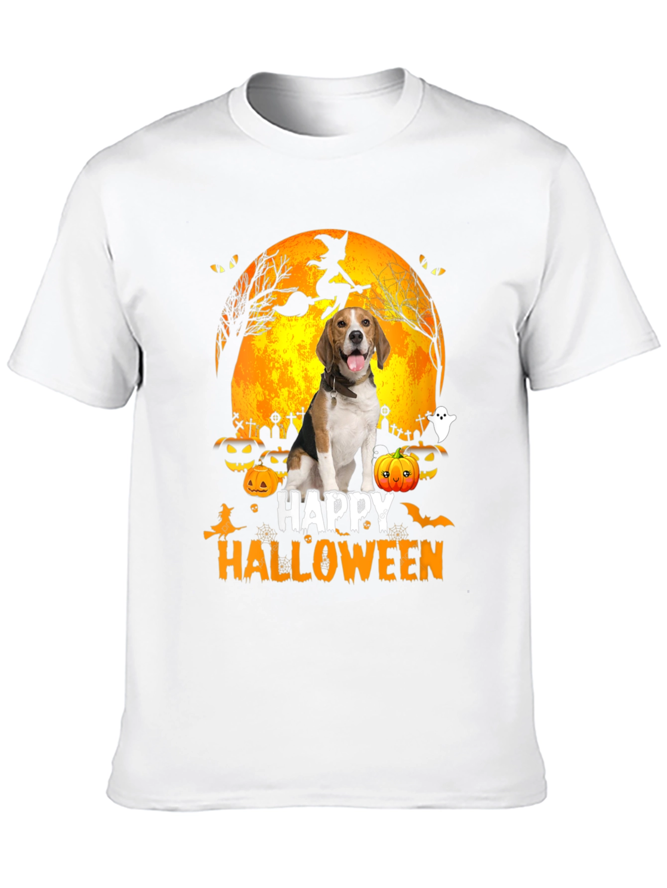 Halloween Beagle Dog T-Shirt - Spooky Season Tee