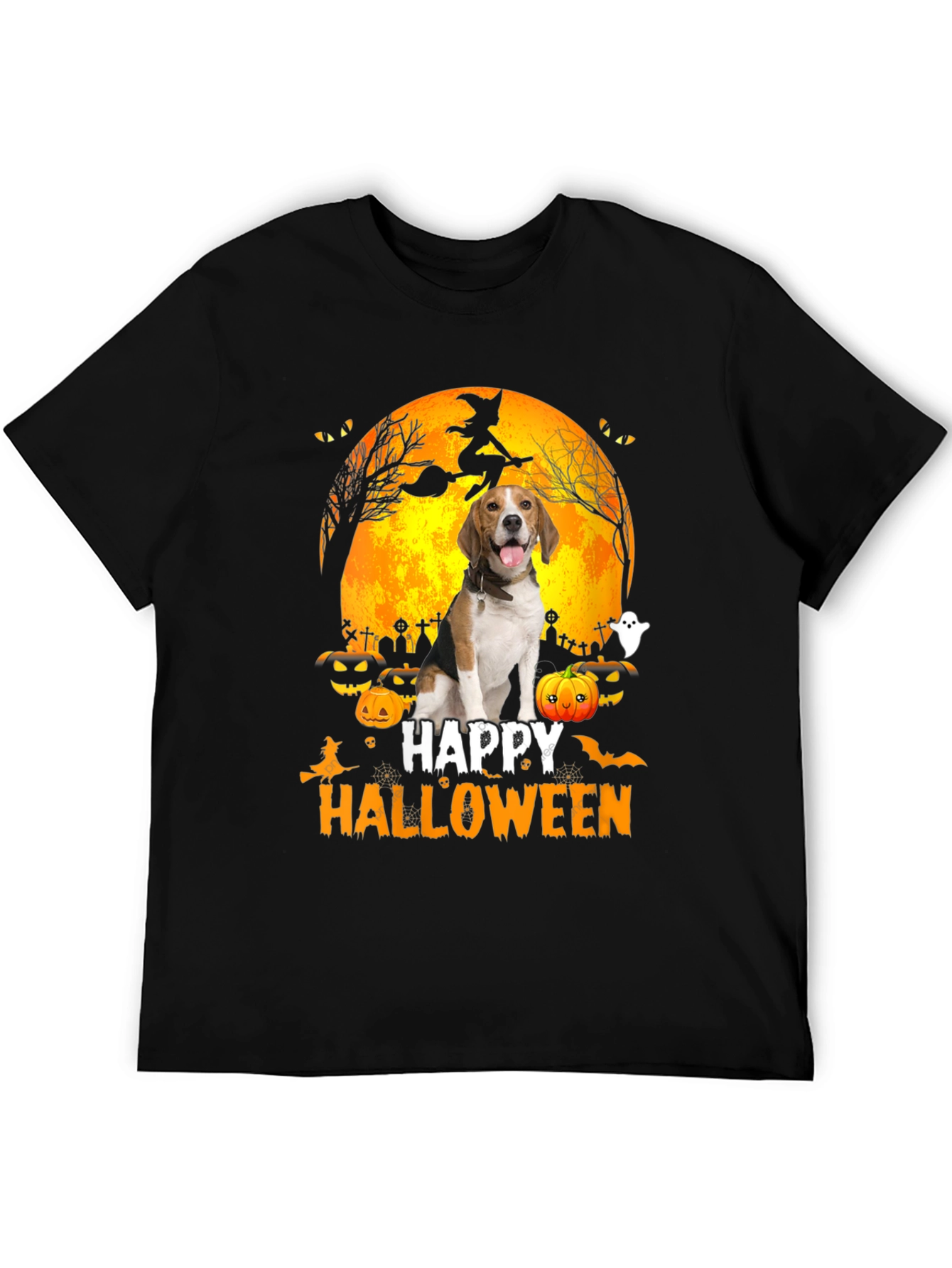 Halloween Beagle Dog T-Shirt - Spooky Season Tee
