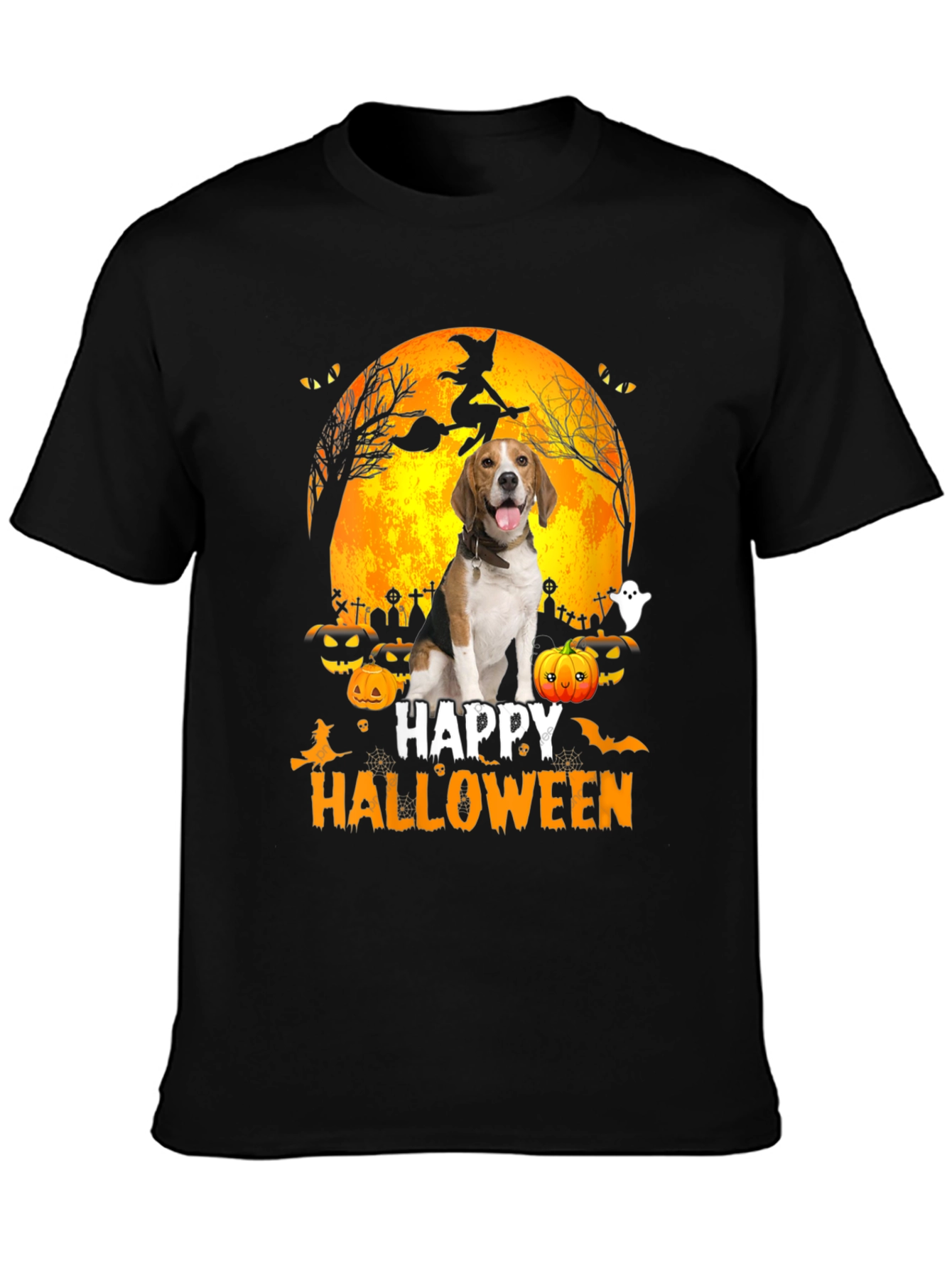 Halloween Beagle Dog T-Shirt - Spooky Season Tee