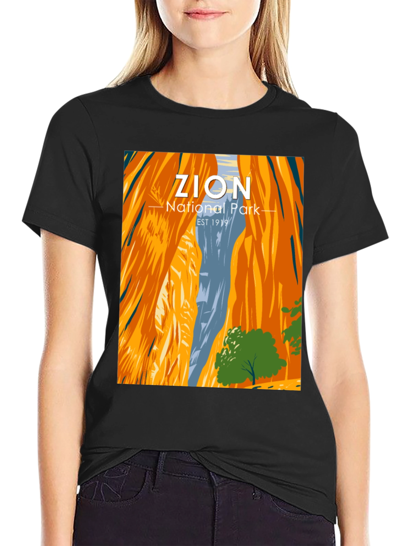 Zion National Park Graphic Tee