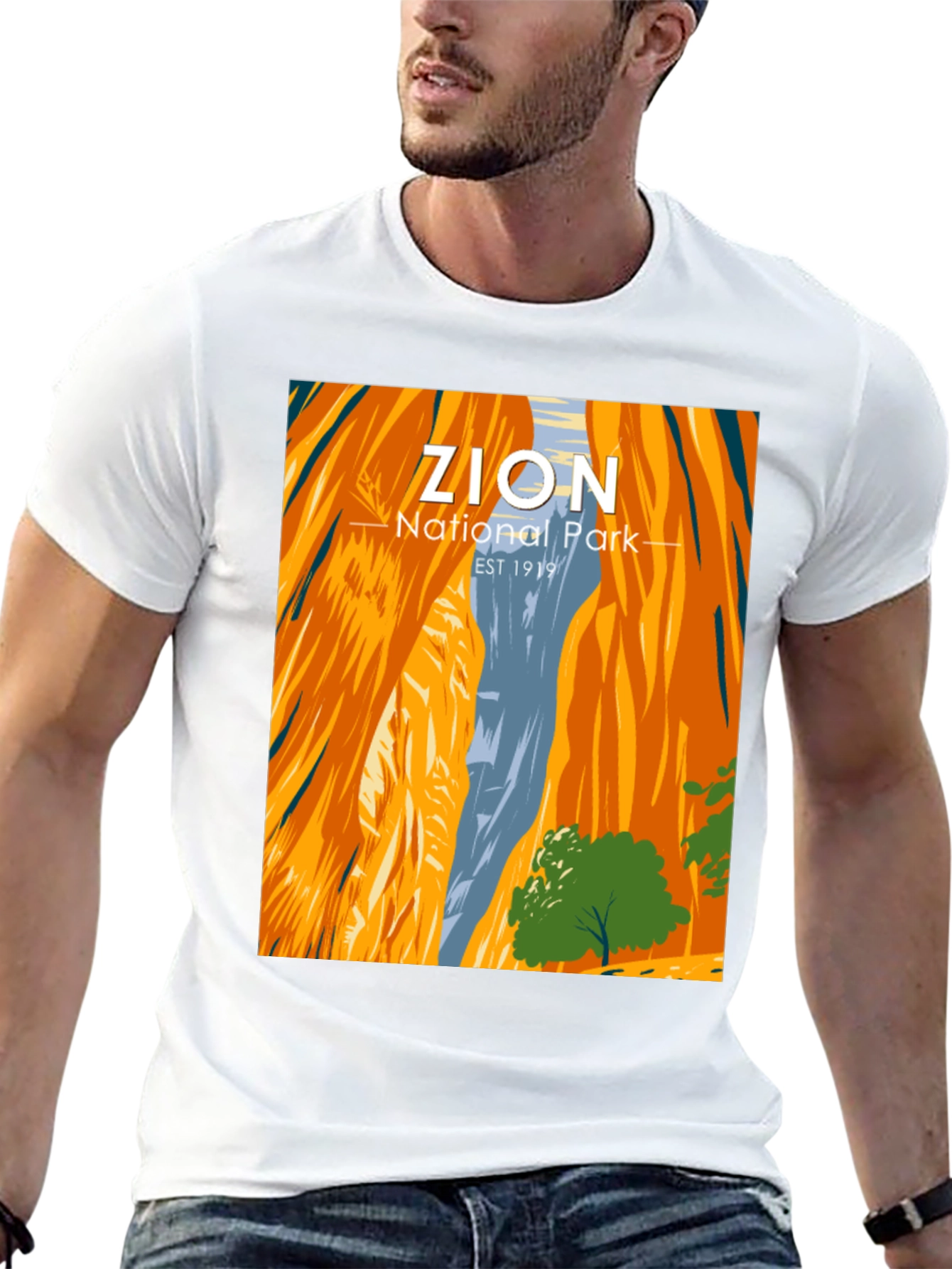 Zion National Park Graphic Tee