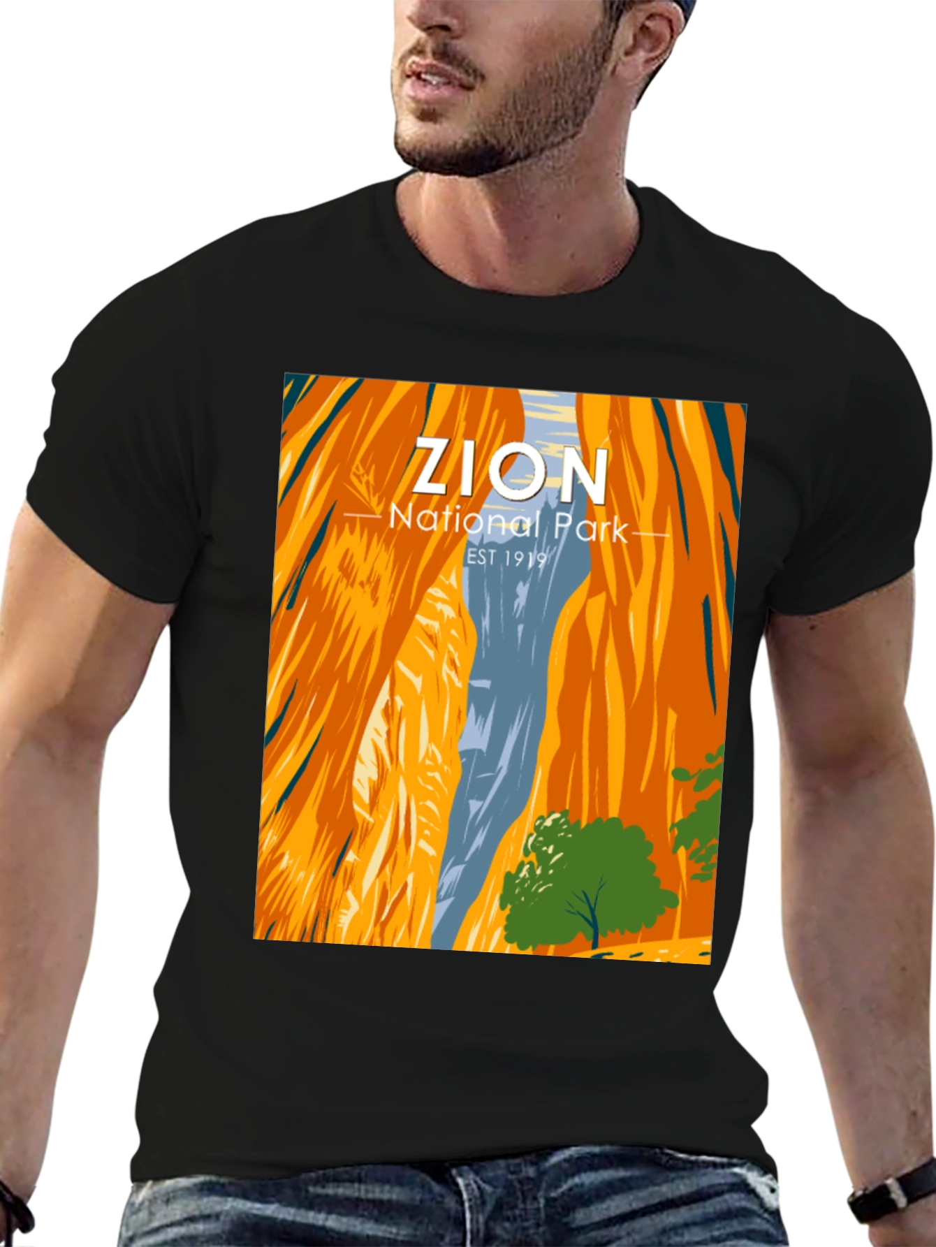 Zion National Park Graphic Tee