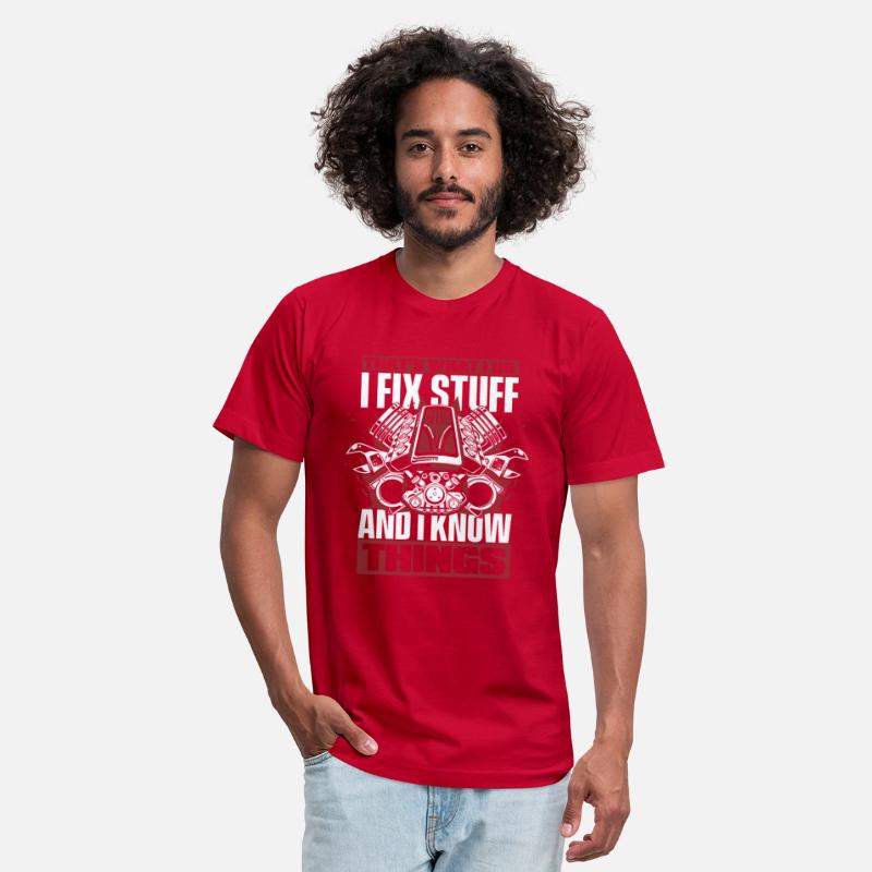 I Fix Stuff And I Know Things Car Technician Auto