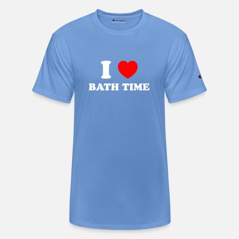 I love bath time