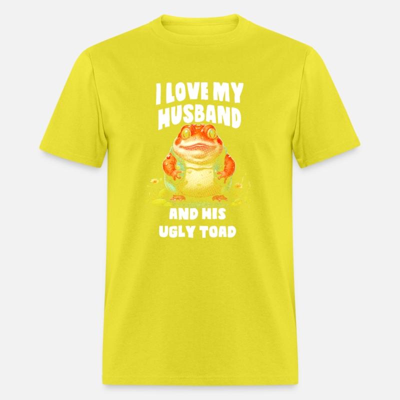 I love my husband and her ugly toad Herpetologist