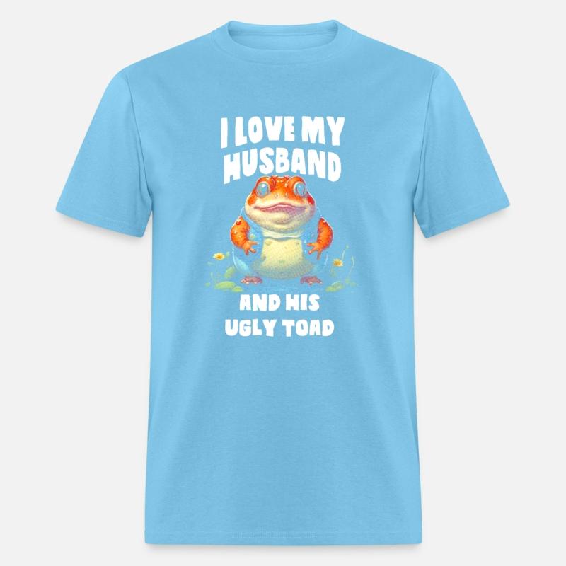 I love my husband and her ugly toad Herpetologist