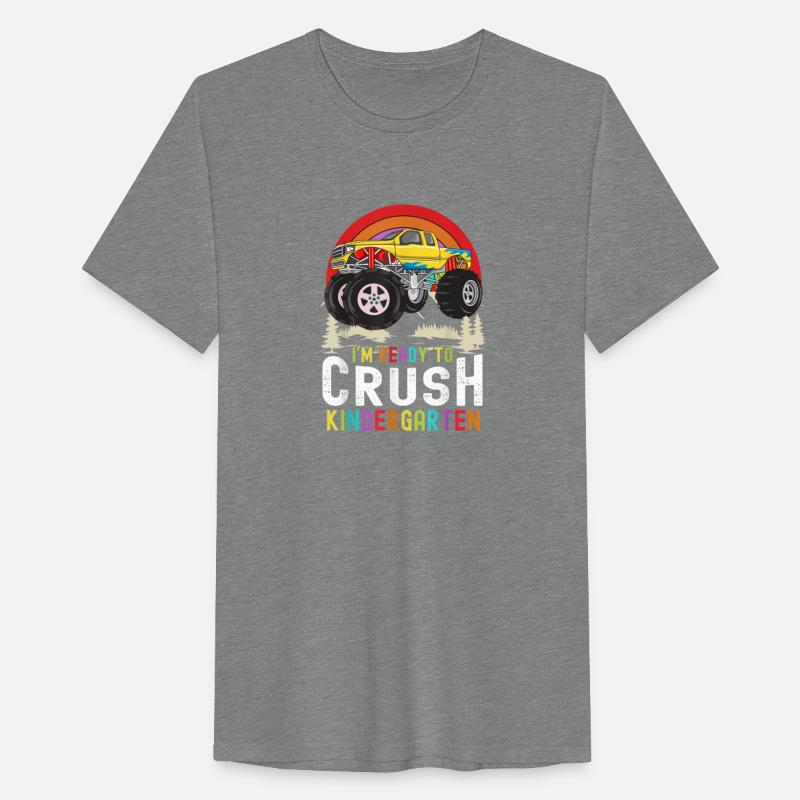 I m Ready To Crush Kindergarten Monster Truck Back