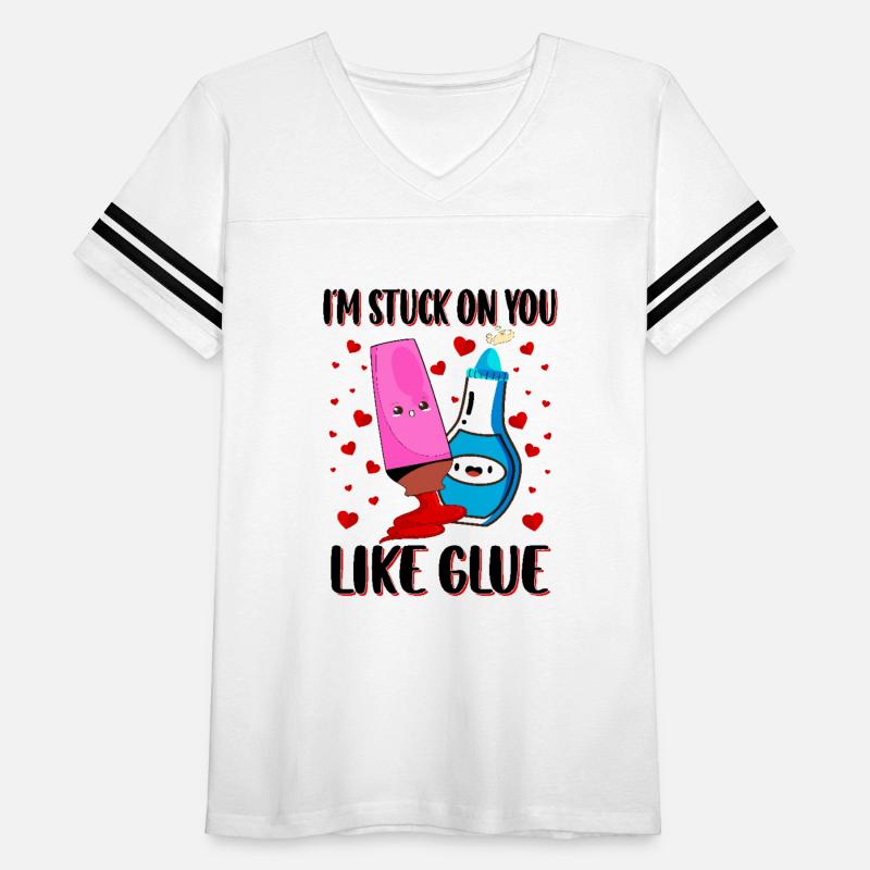 I m stuck on you like glue