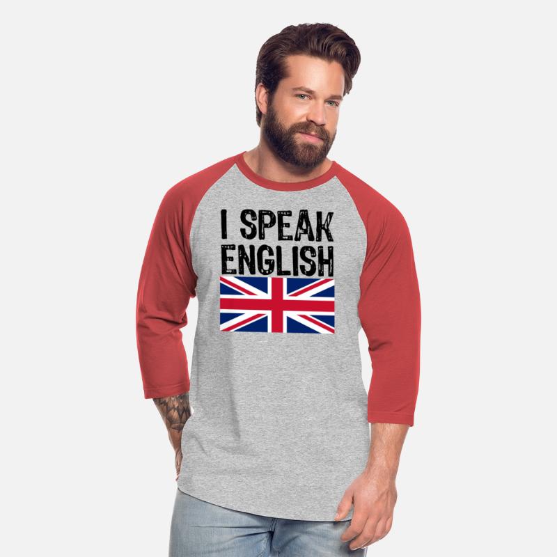 i speak ENGLISH funny gift for USA UK