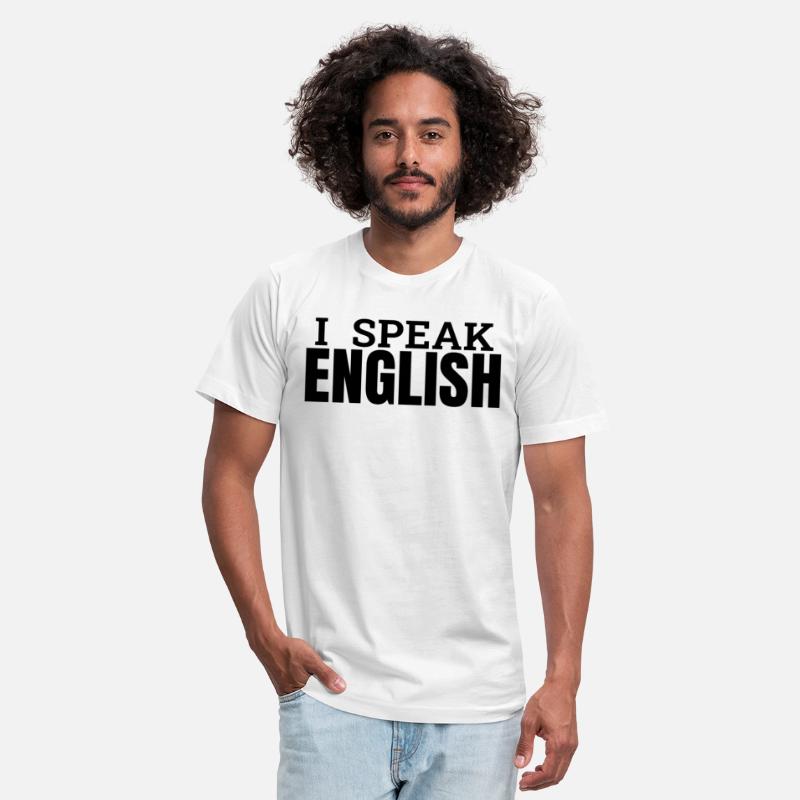 i speak ENGLISH