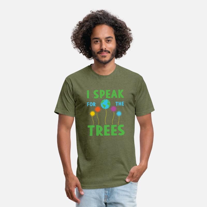 I Speak For Trees Planet Save Earth Day Graphic