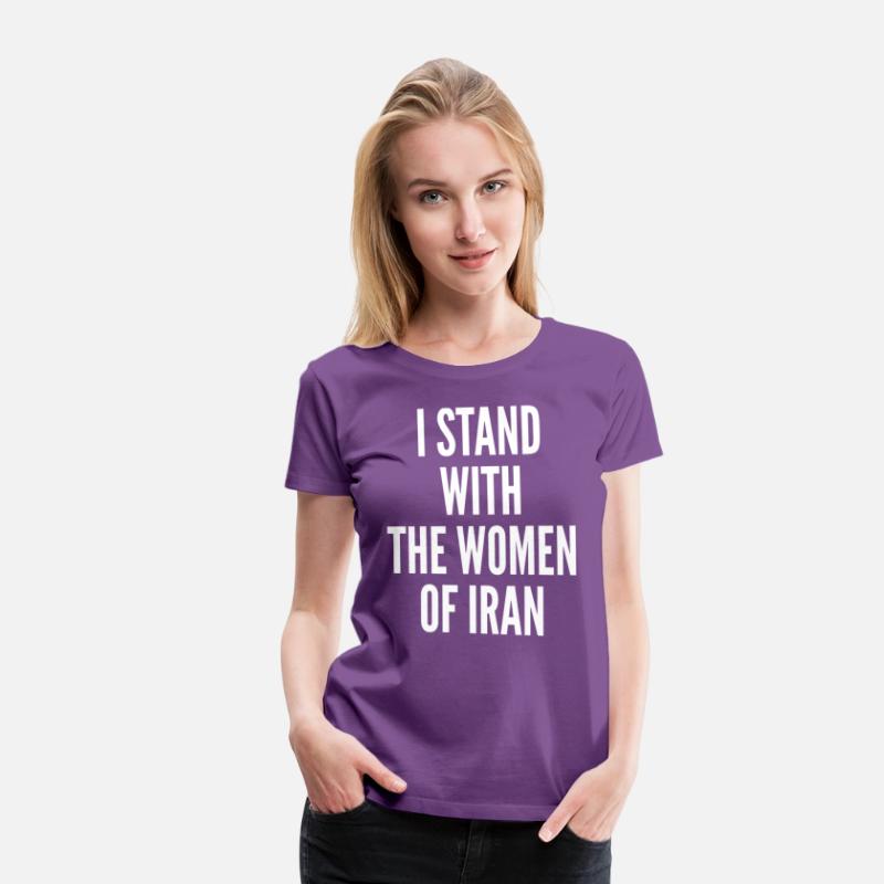 I stand with the Women of Iran, Iran Azadi,