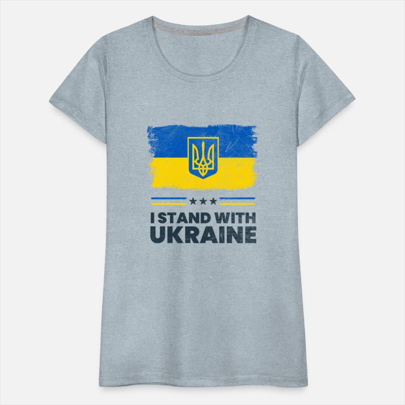 I Stand With Ukraine Flag Ukrainian Flag Ukraine
