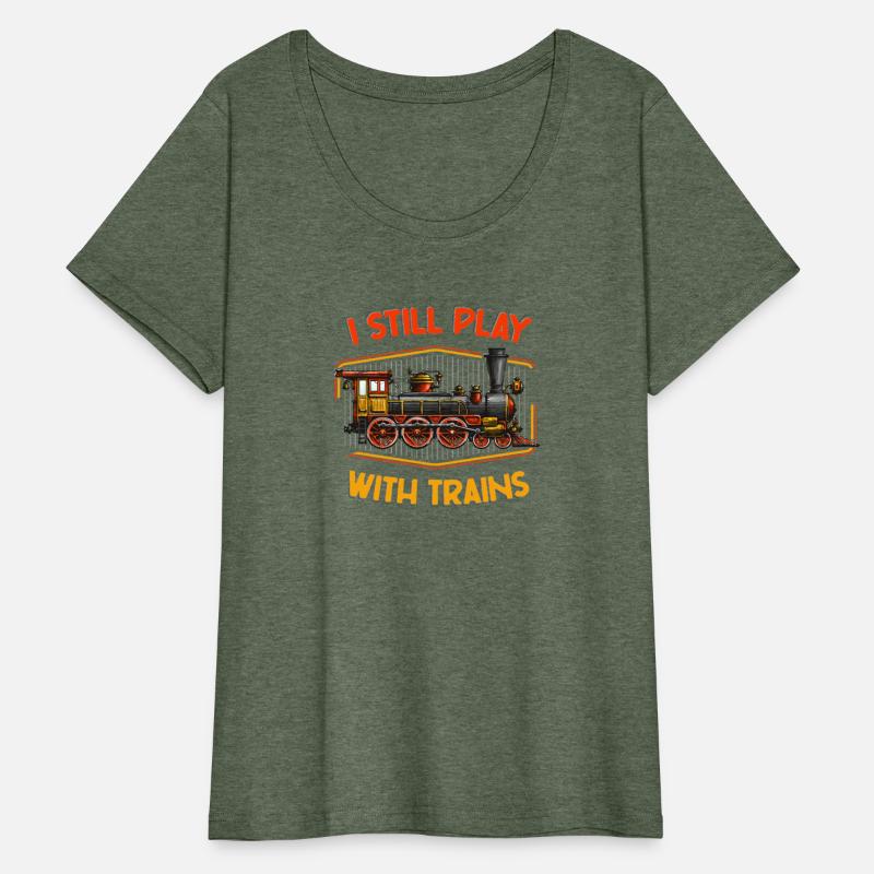 I Still Play Train Railway Locomotive Railroad