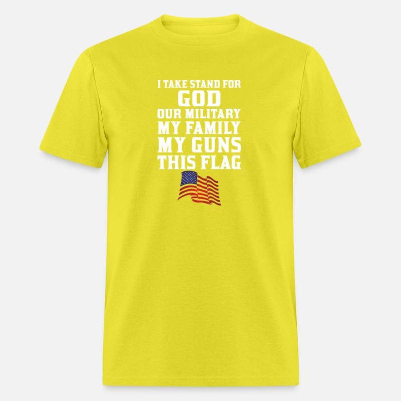 I take stand for God, our military, our family