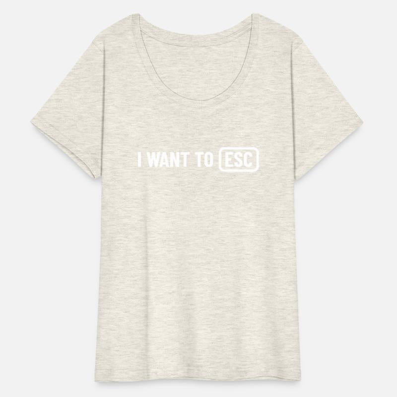 I want to ESC - Developer, PC Nerd, Admin Gift