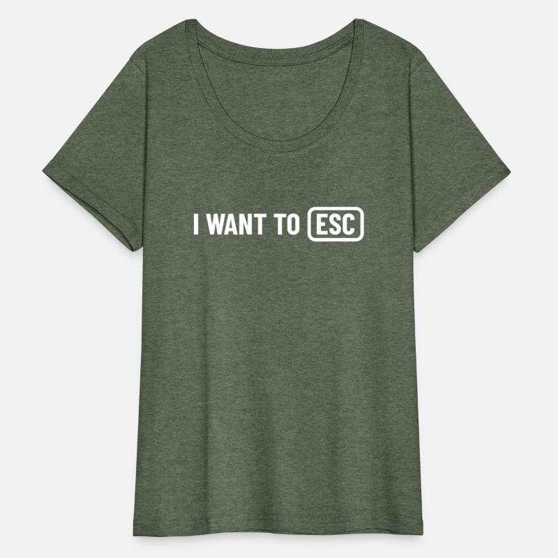 I want to ESC - Developer, PC Nerd, Admin Gift