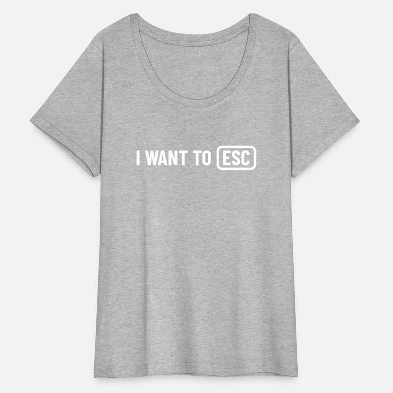 I want to ESC - Developer, PC Nerd, Admin Gift