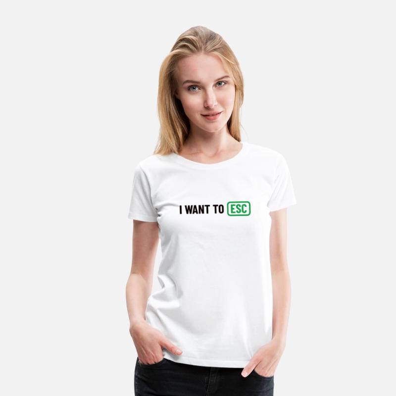 I want to ESC - Developer, PC Nerd, Admin Gift