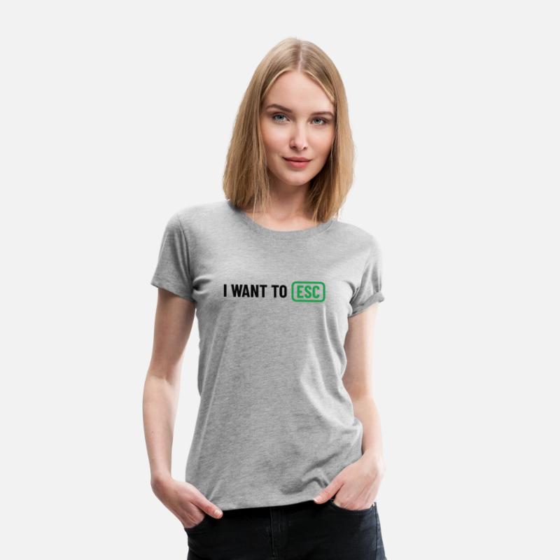 I want to ESC - Developer, PC Nerd, Admin Gift