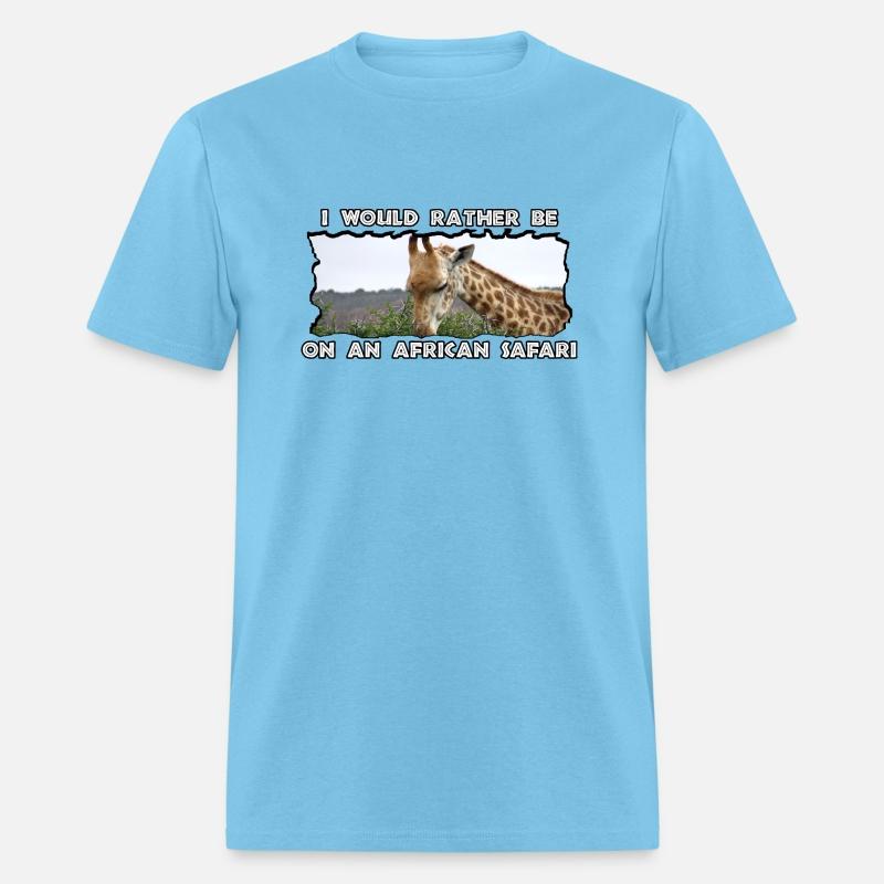 I Would Rather Be African Safari Giraffe Thorn