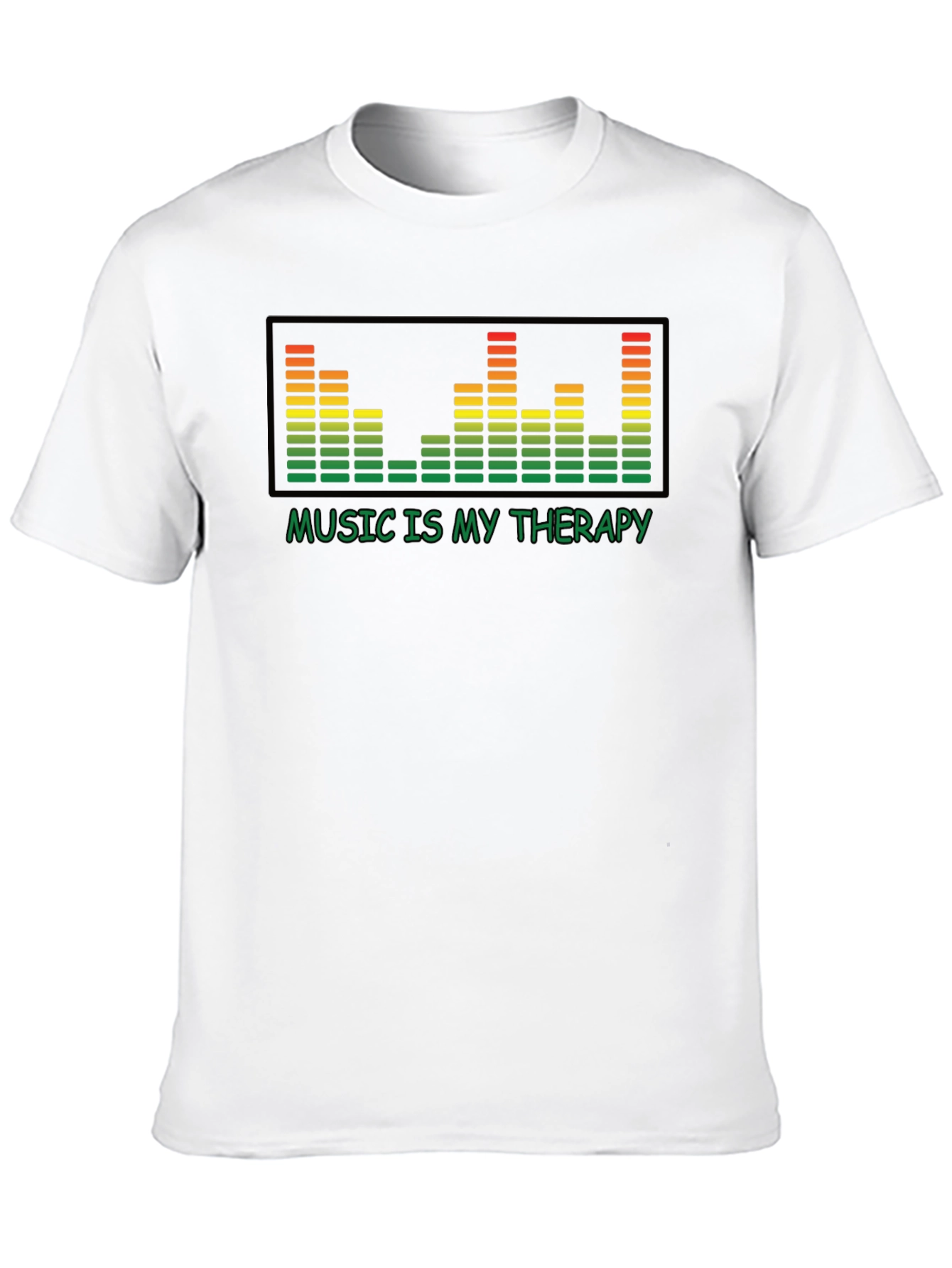 Music is My Therapy Graphic Tee