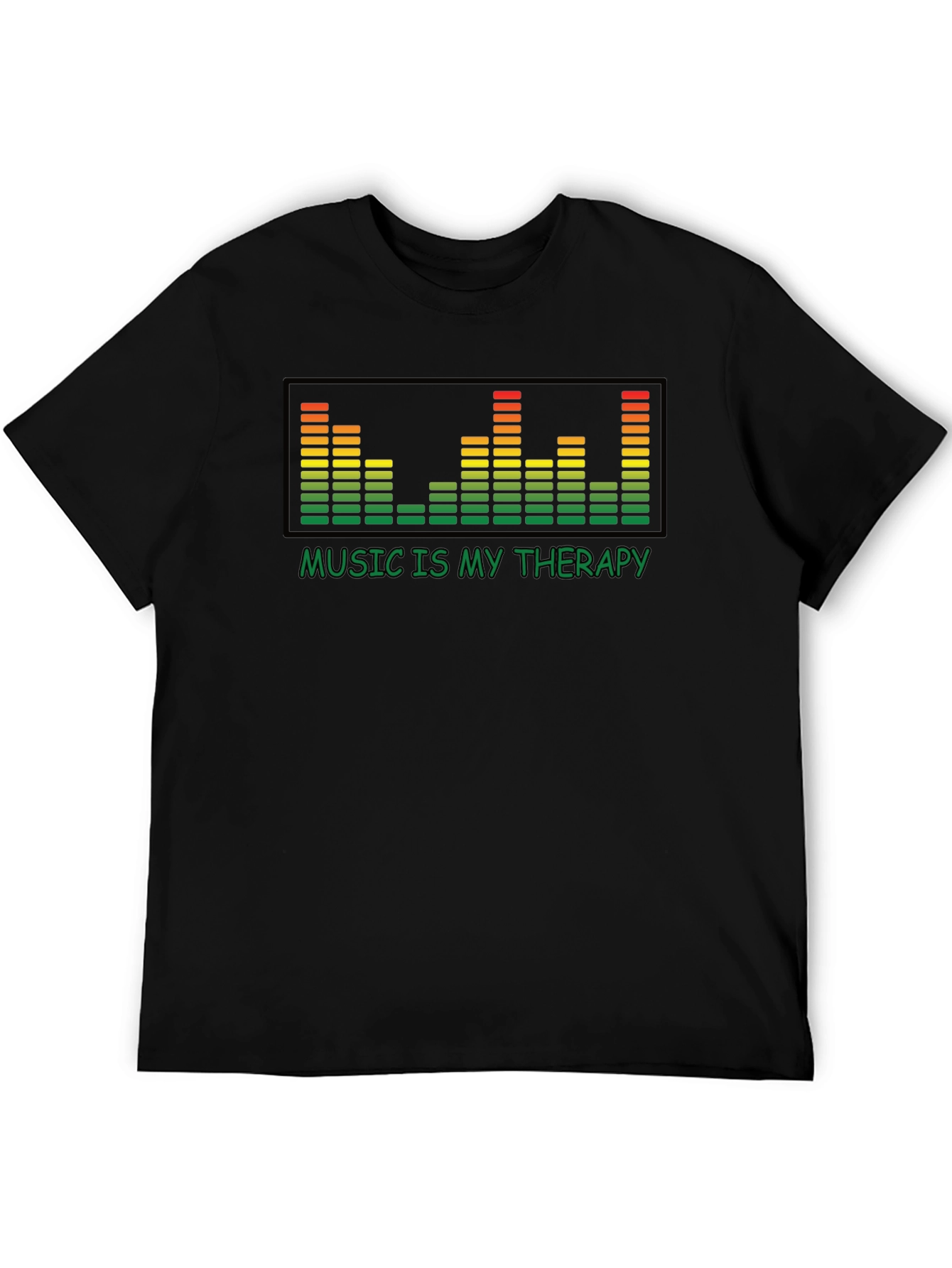Music is My Therapy Graphic Tee