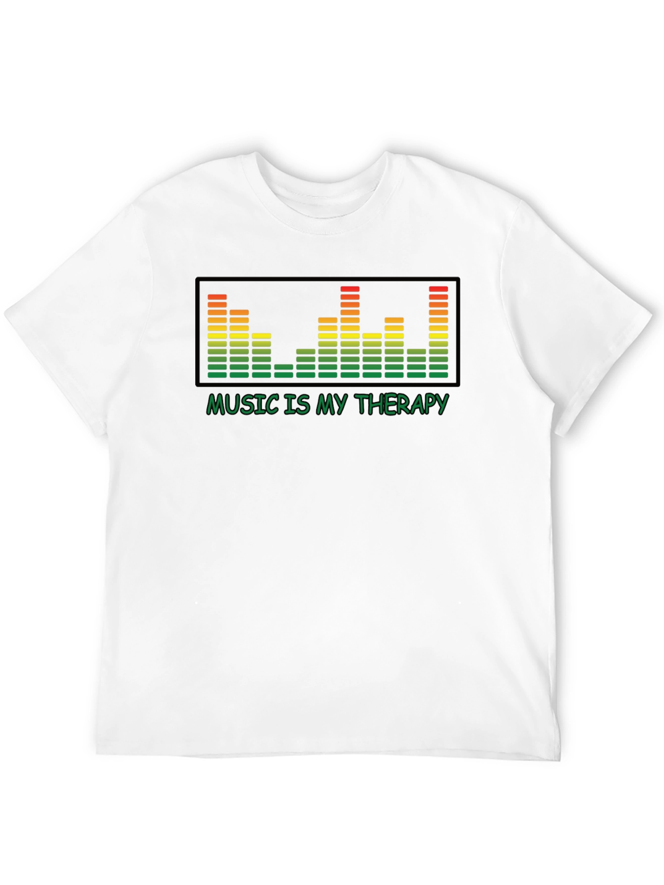 Music is My Therapy Graphic Tee