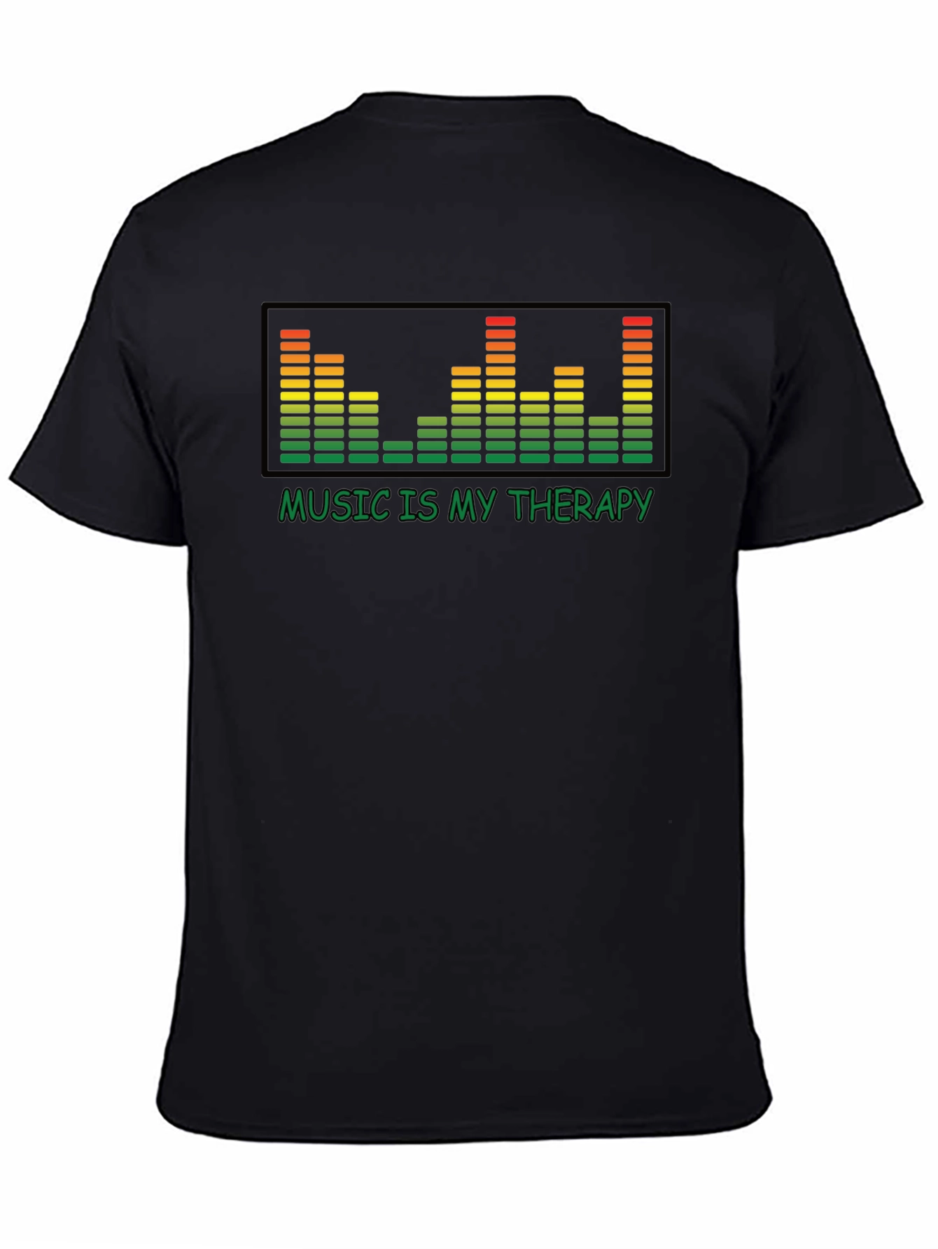 Music is My Therapy Graphic Tee
