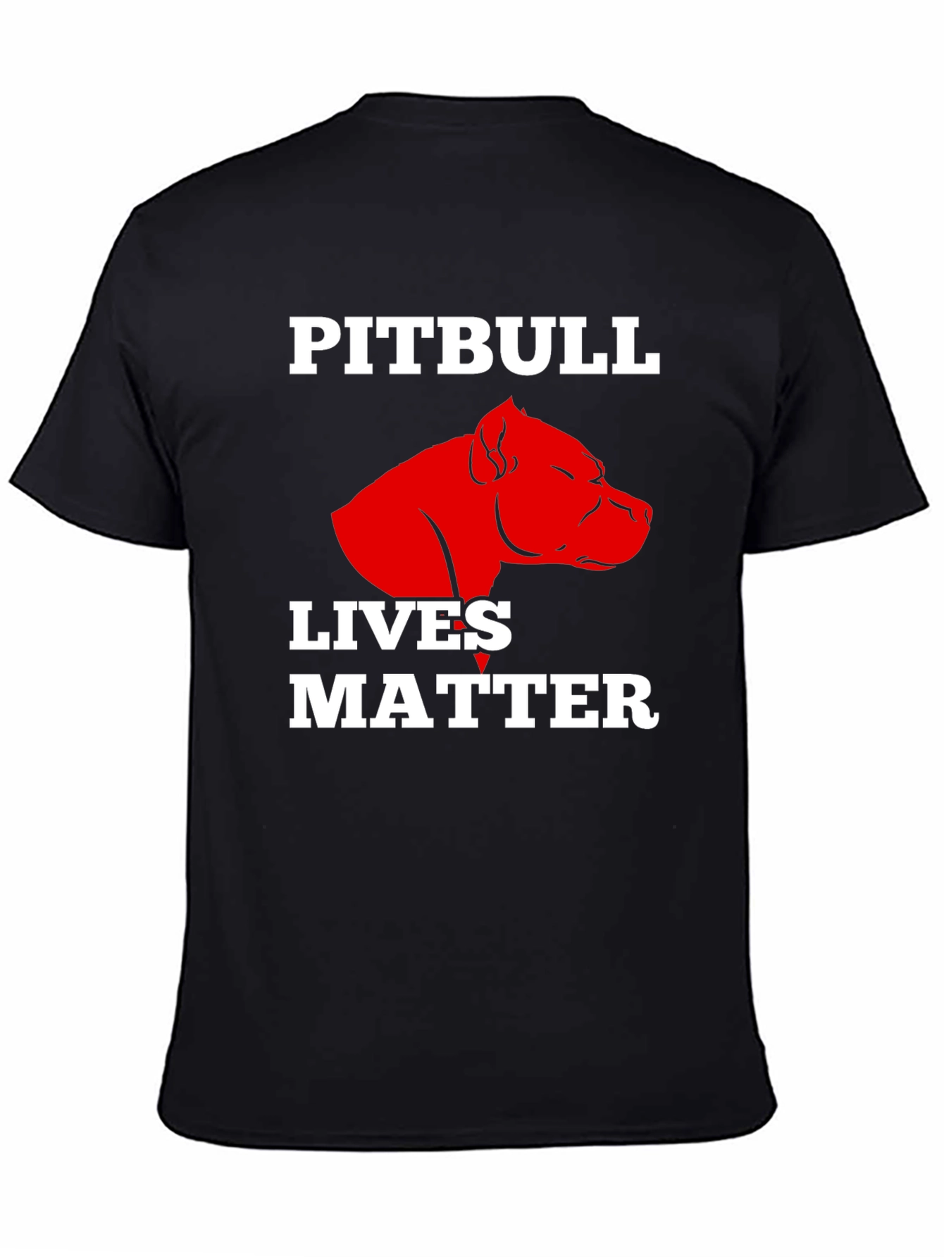 Pitbull Lives Matter Graphic T-Shirt