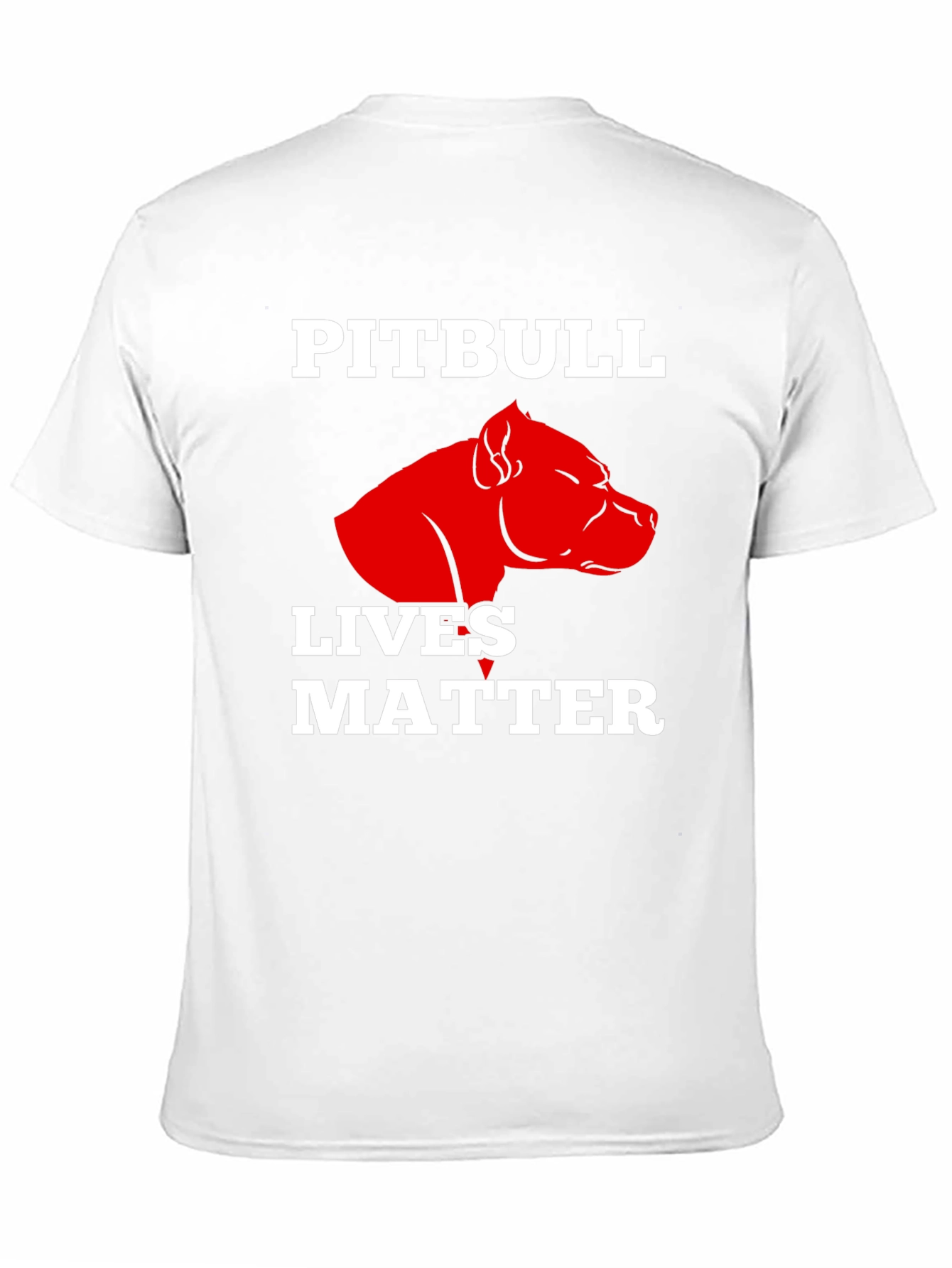 Pitbull Lives Matter Graphic T-Shirt