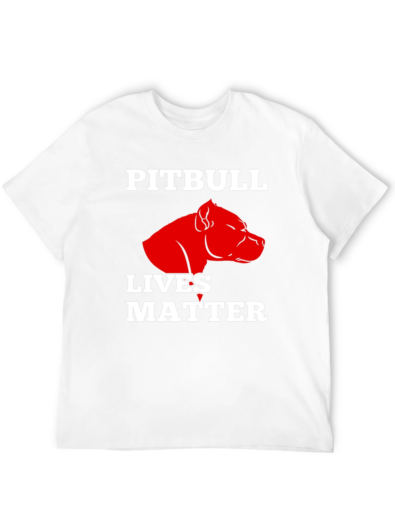 Pitbull Lives Matter Graphic T-Shirt