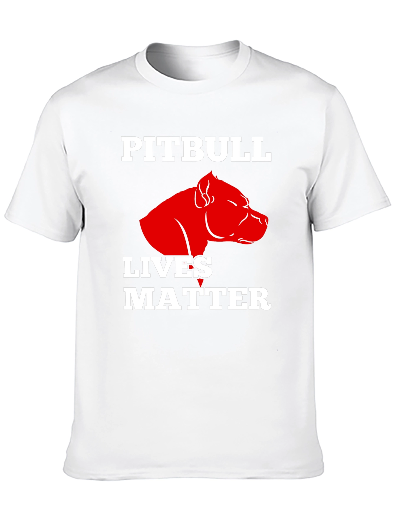 Pitbull Lives Matter Graphic T-Shirt