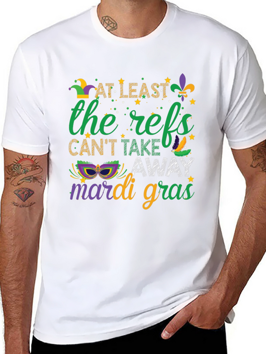 Mardi Gras Refs T-Shirt Funny Graphic Tee