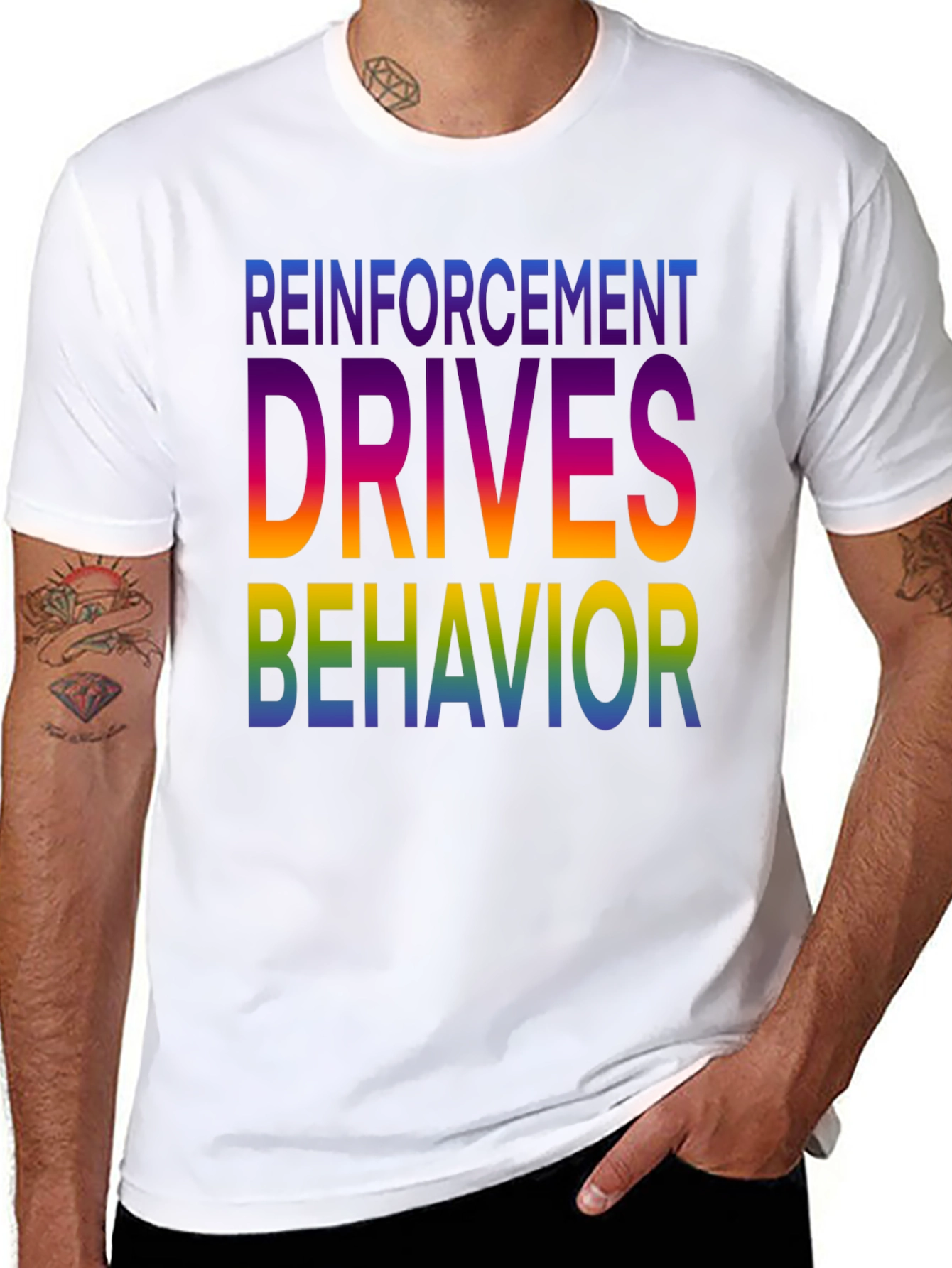 Reinforcement Drives Behavior Graphic T-Shirt