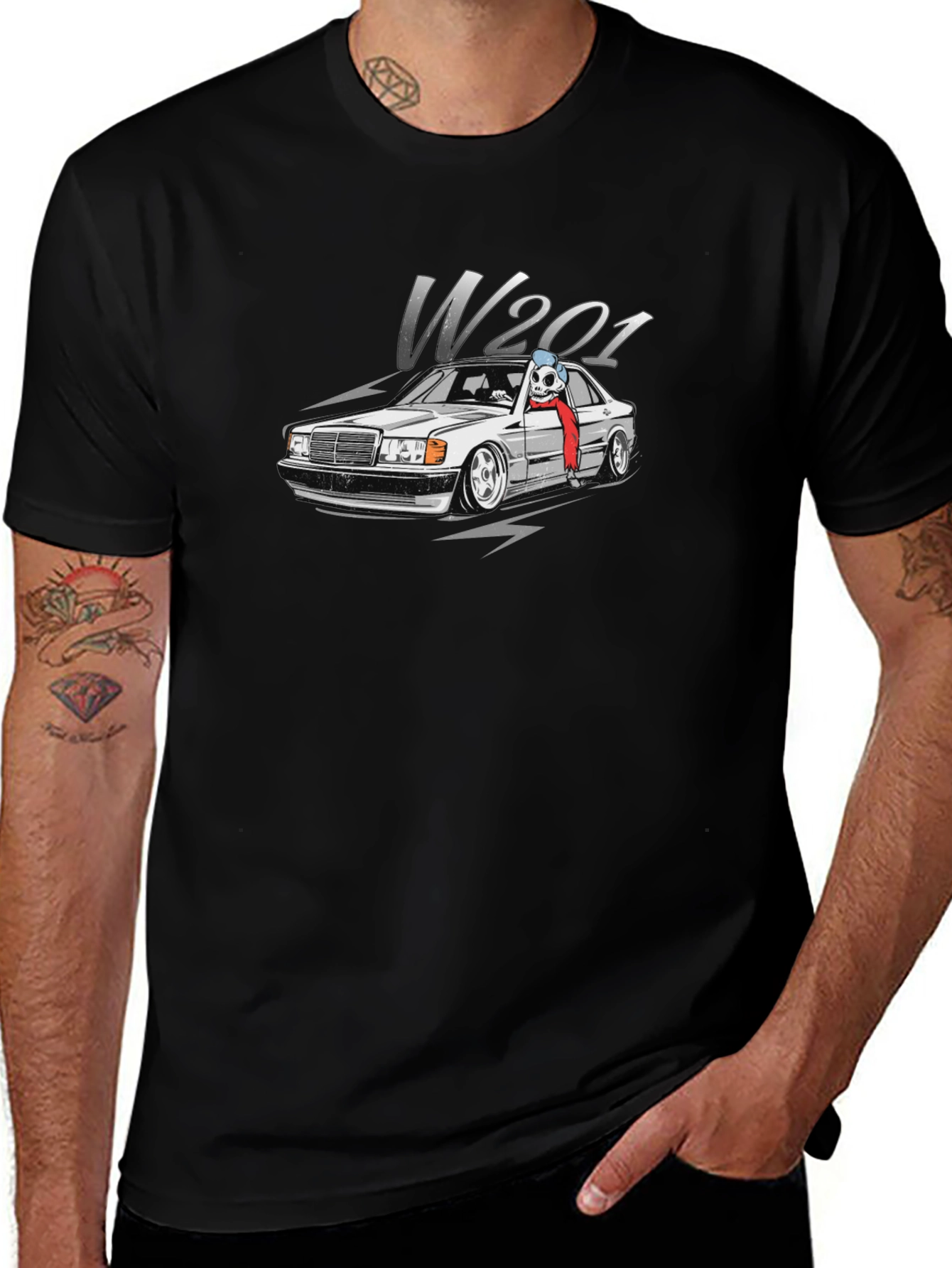 W201 Car T-Shirt - Cool Graphic Tee