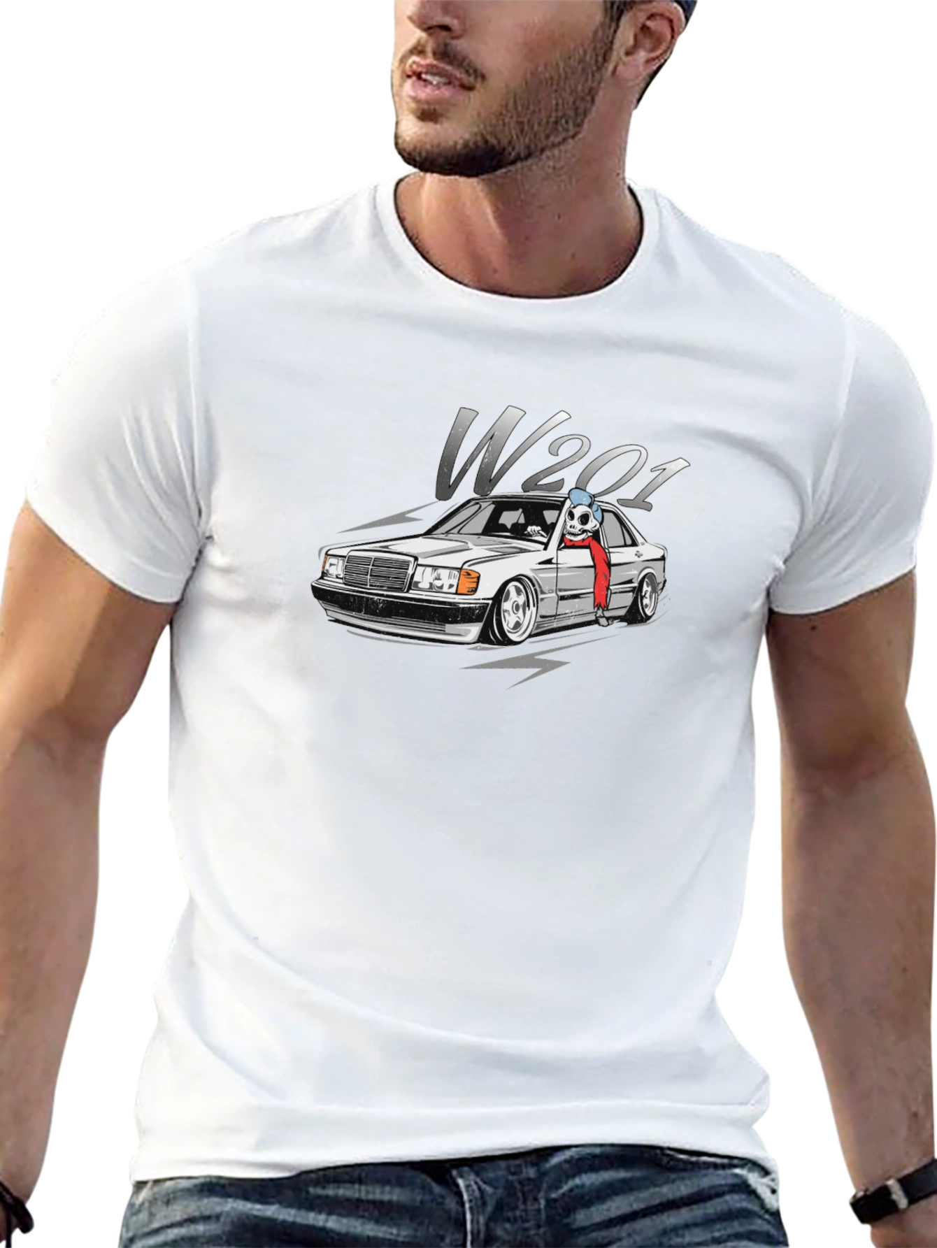 W201 Car T-Shirt - Cool Graphic Tee
