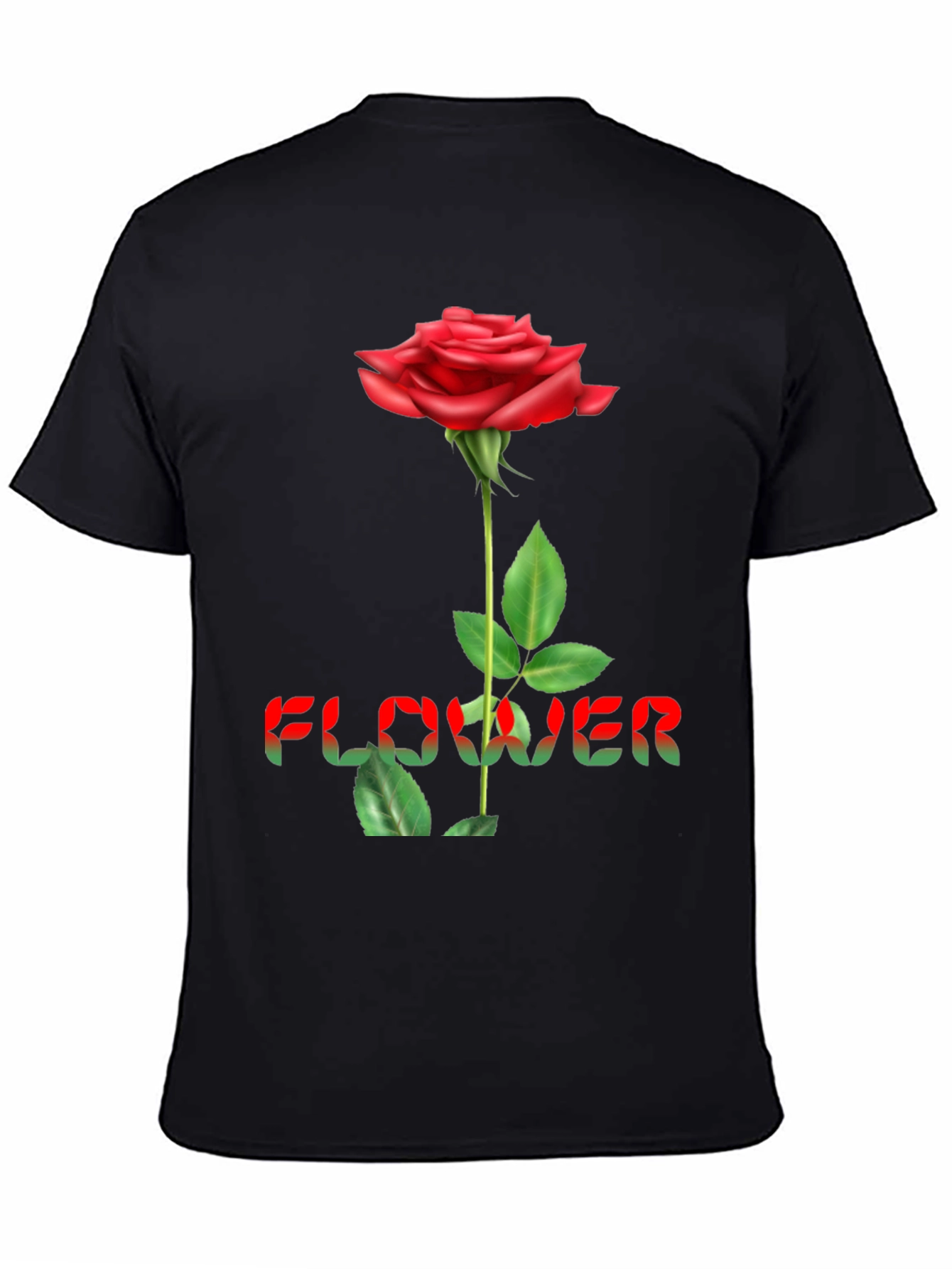 Rose Flower Graphic T-Shirt | Unisex Soft Cotton Tee