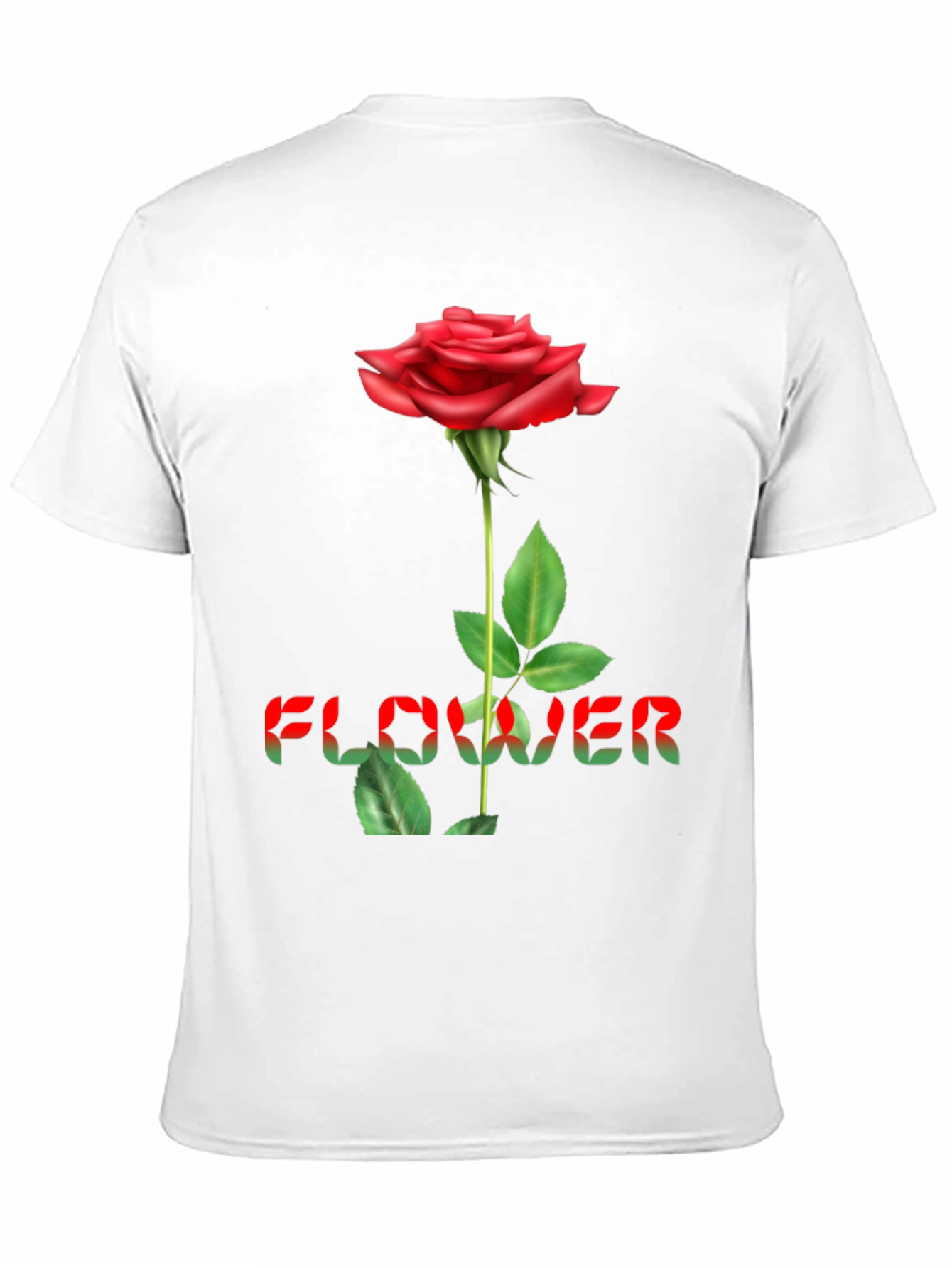 Rose Flower Graphic T-Shirt | Unisex Soft Cotton Tee