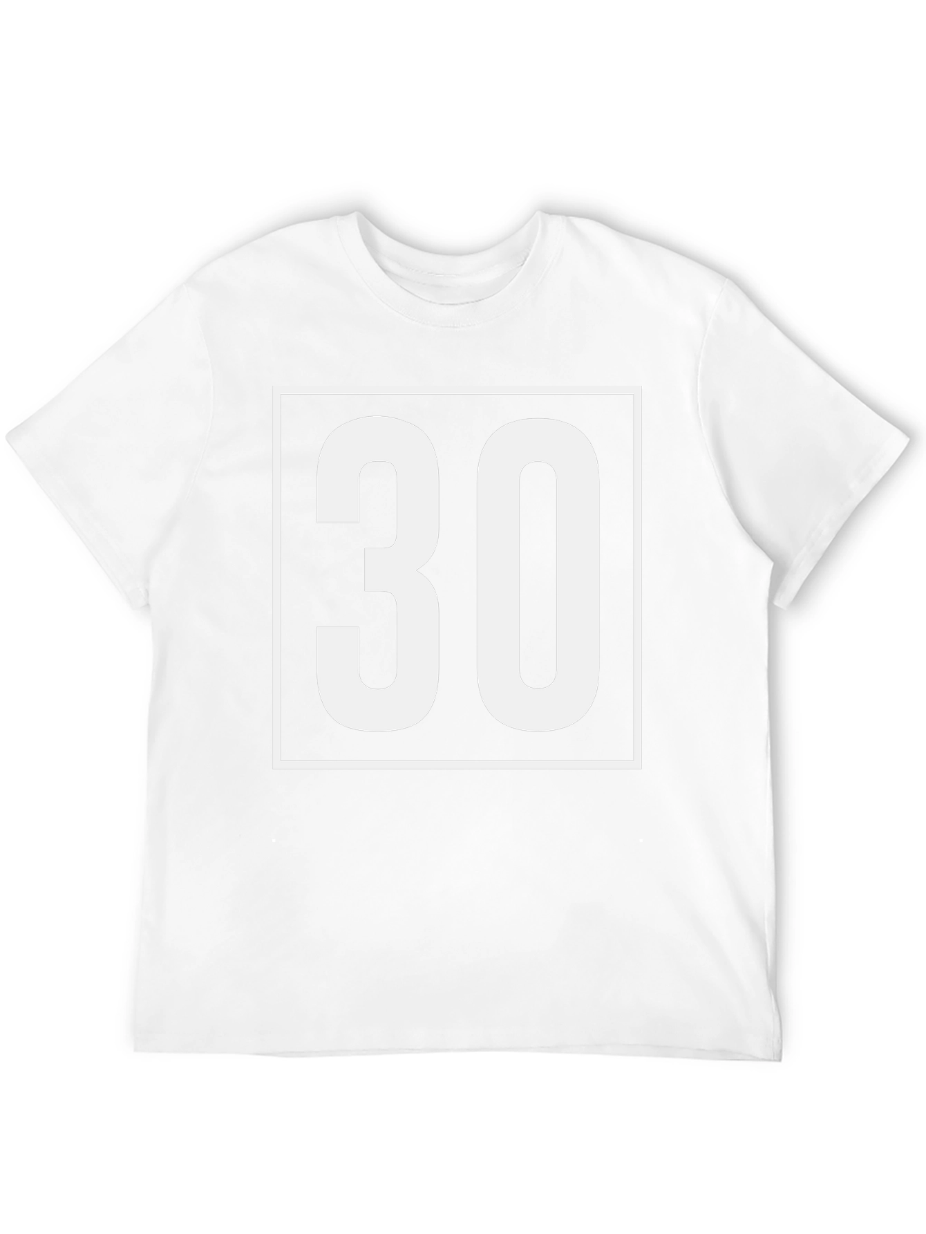 Bold 30th Birthday T-Shirt - Black