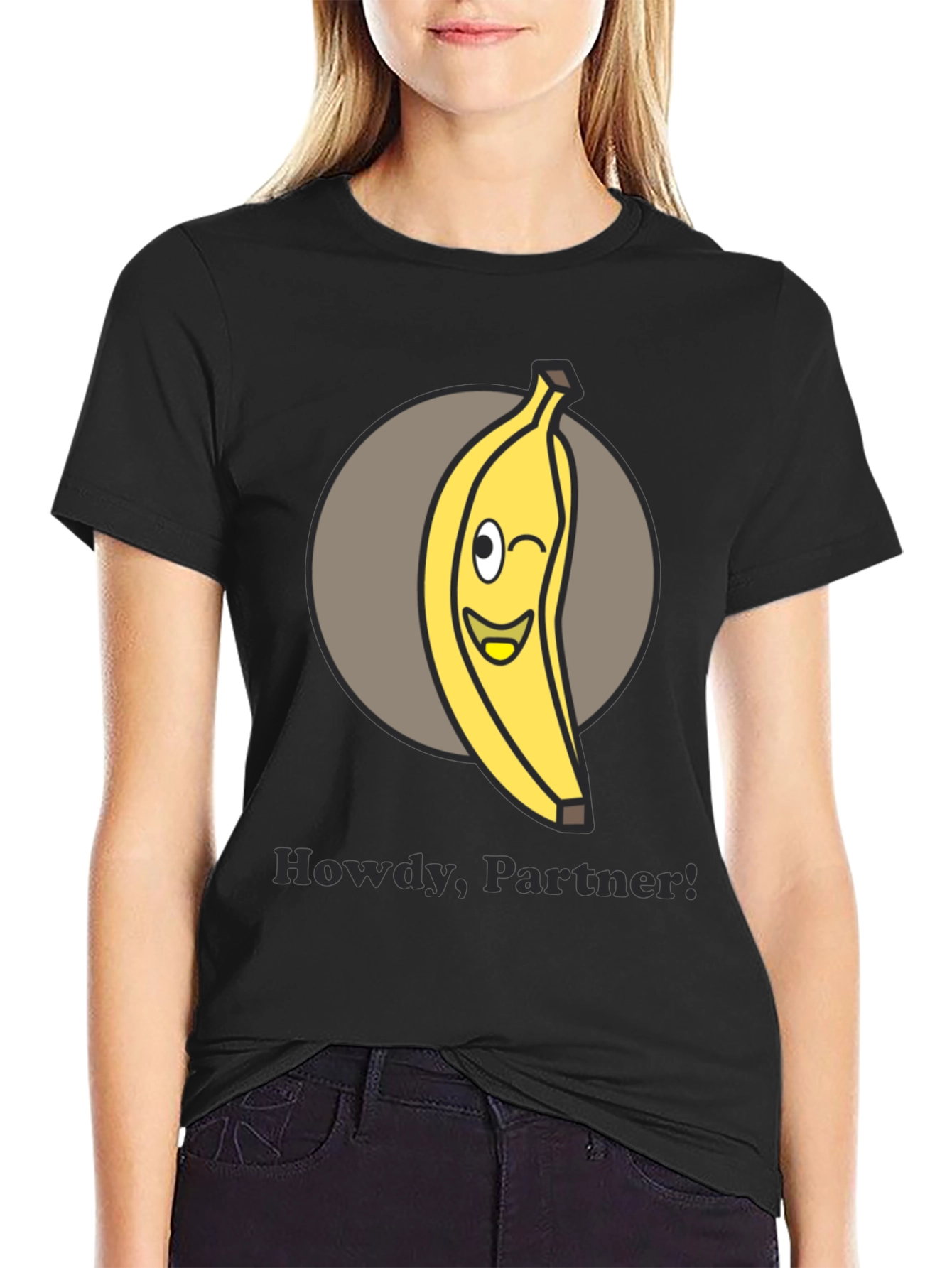 Howdy Partner Banana Graphic Tee