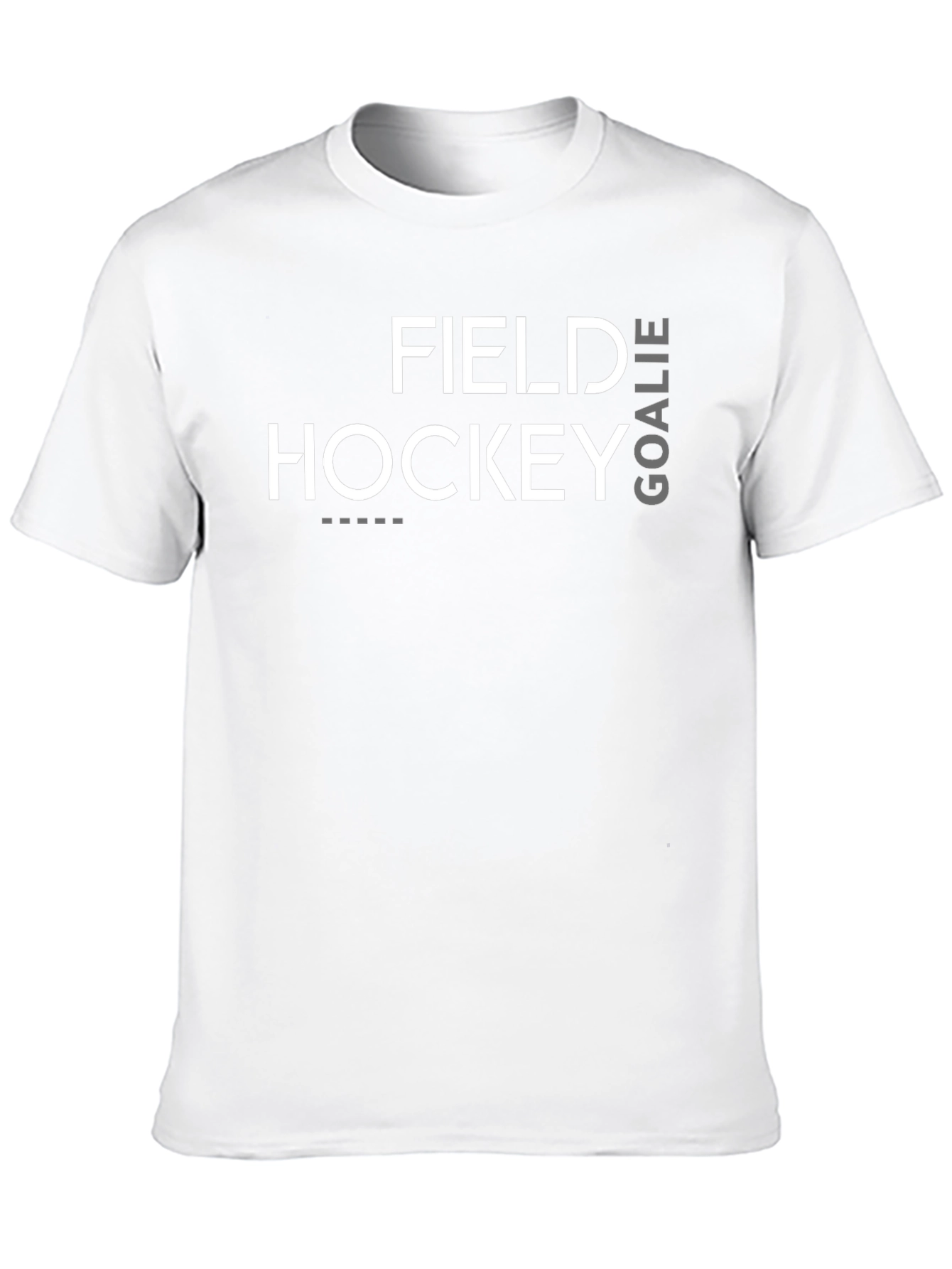 Field Hockey Goalie Black T-Shirt