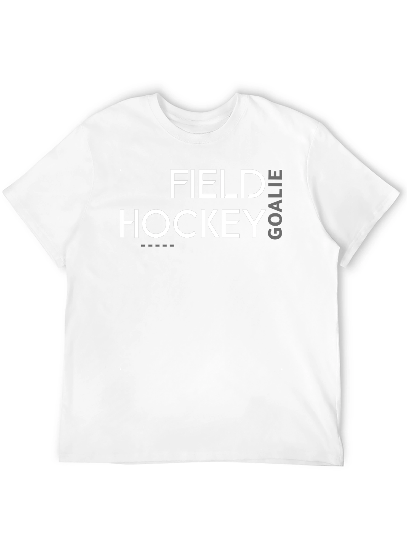 Field Hockey Goalie Black T-Shirt