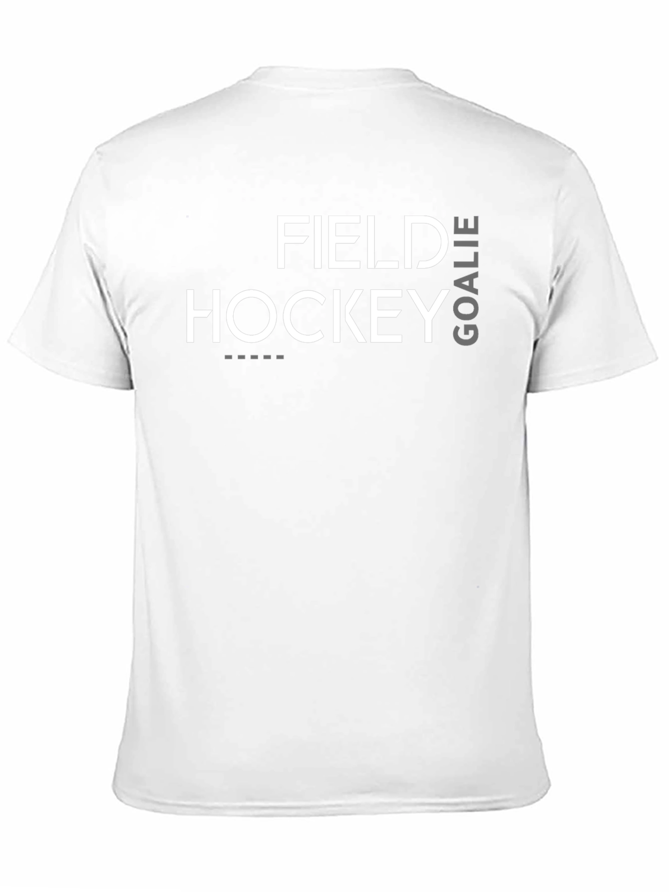 Field Hockey Goalie Black T-Shirt