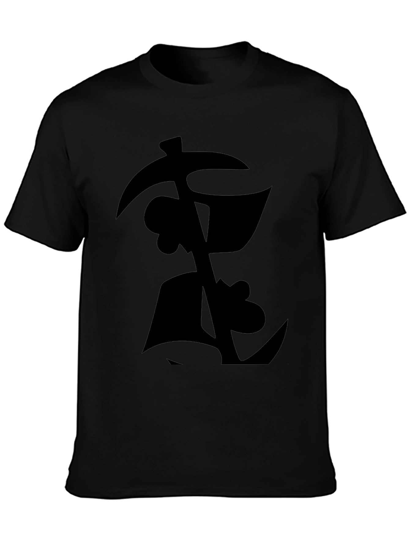 Mens Black Graphic T-Shirt
