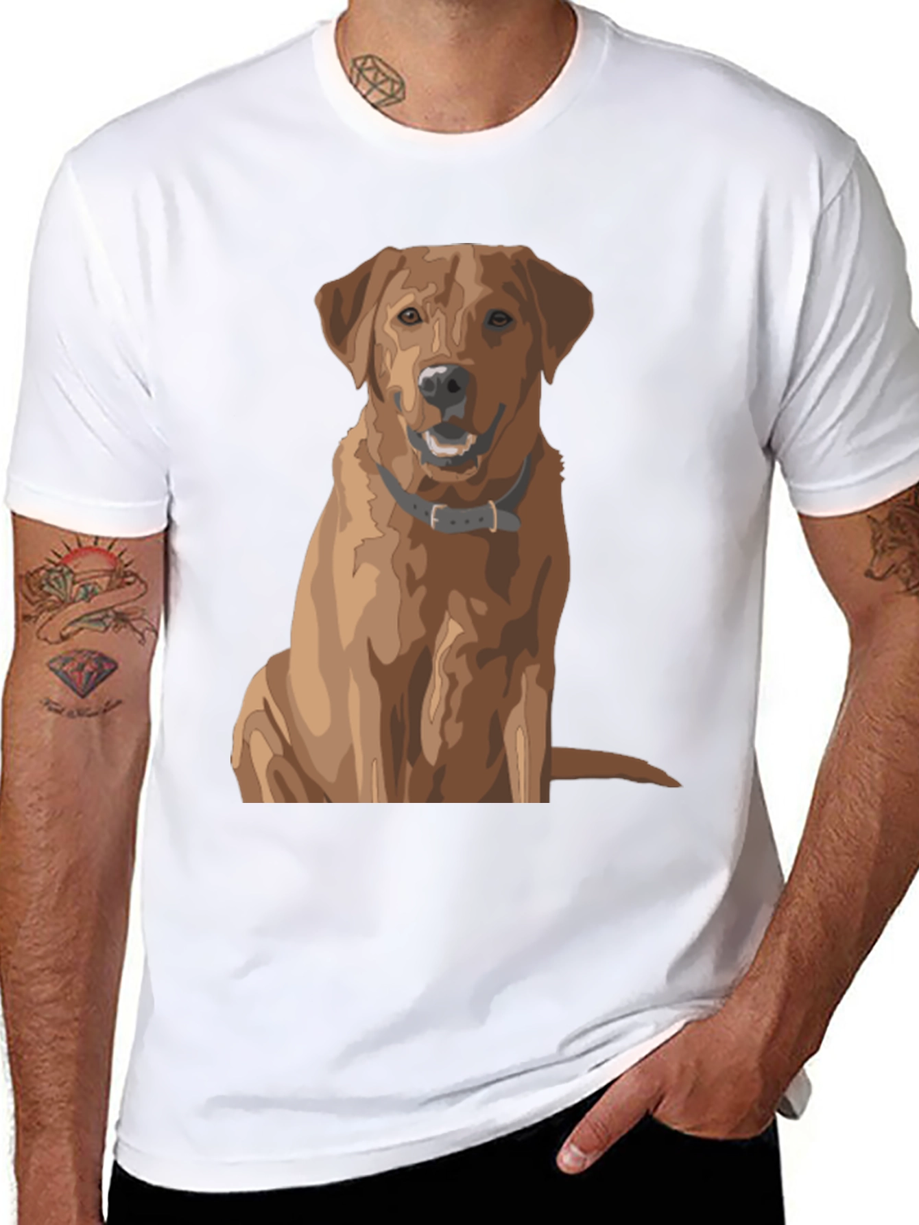 Dog Lover T-Shirt - Labrador Retriever Graphic Tee