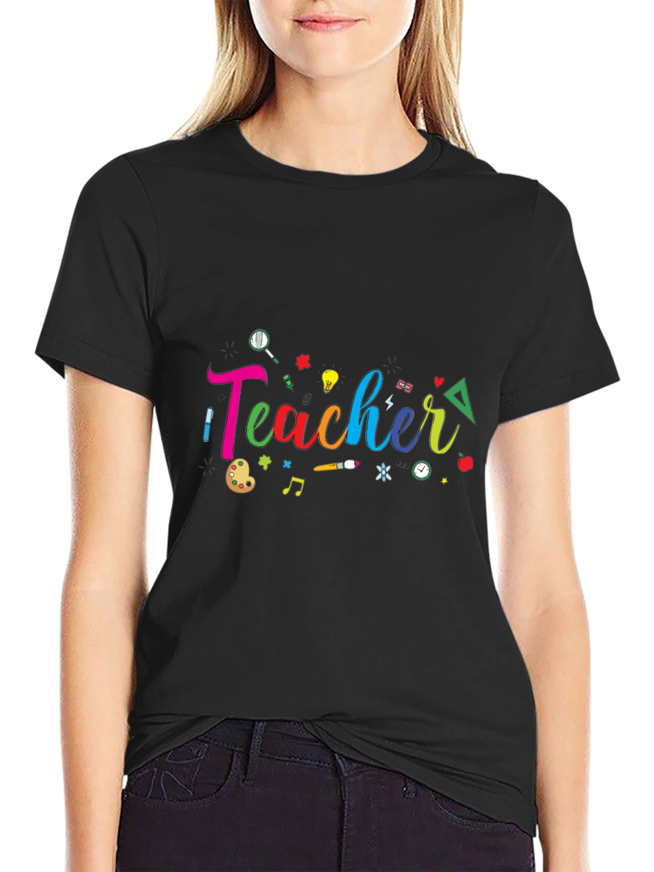 Teacher Graphic Tee - Back to School