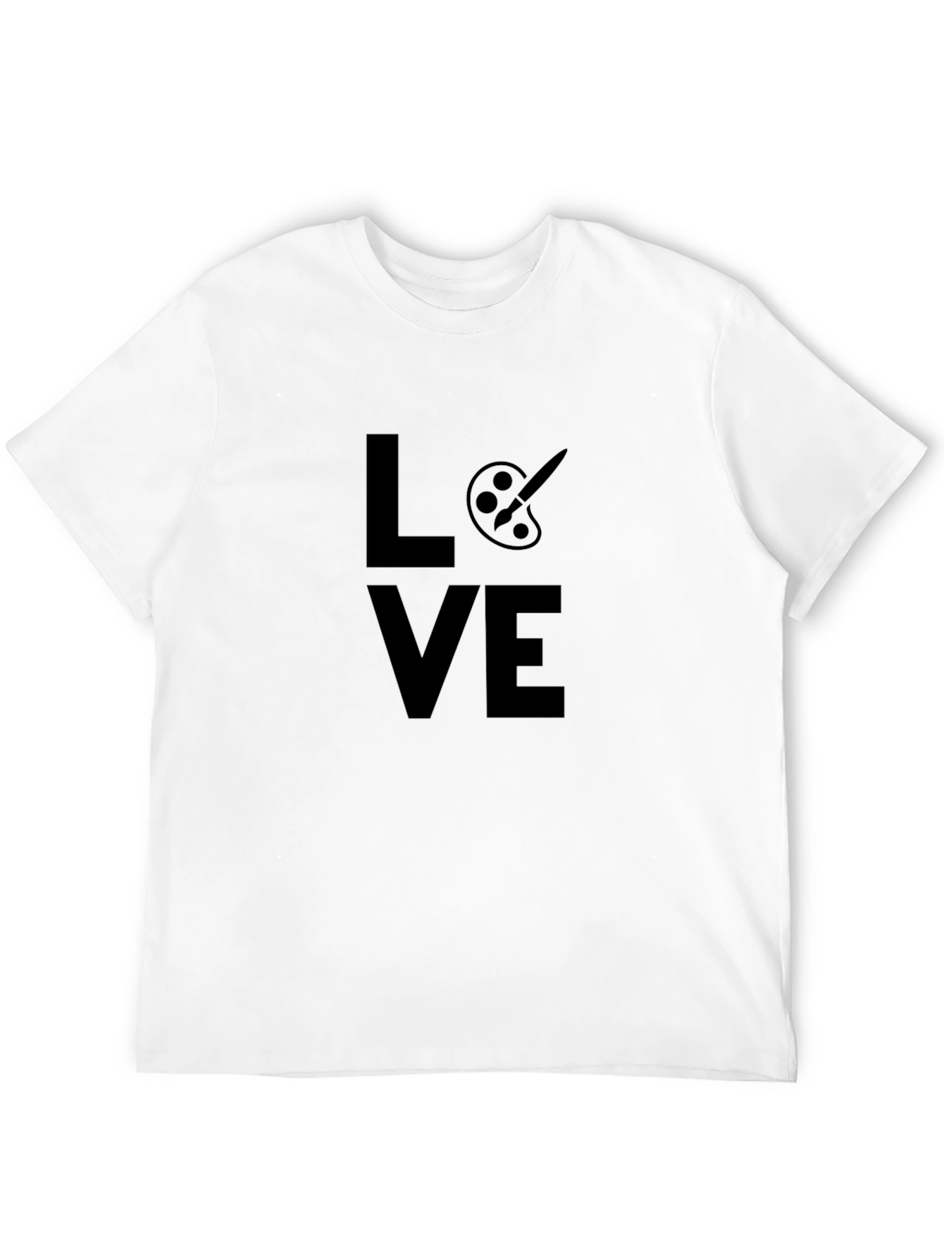 Love Art T-Shirt | Artist Painter Palette Tee