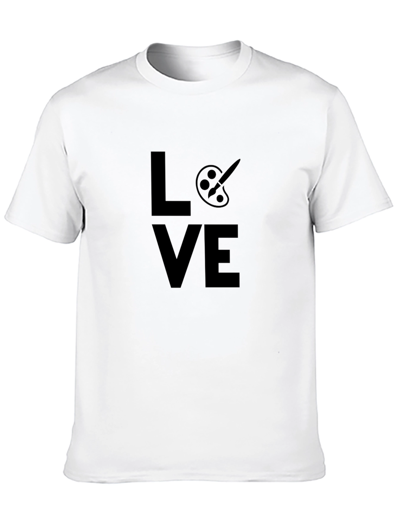 Love Art T-Shirt | Artist Painter Palette Tee