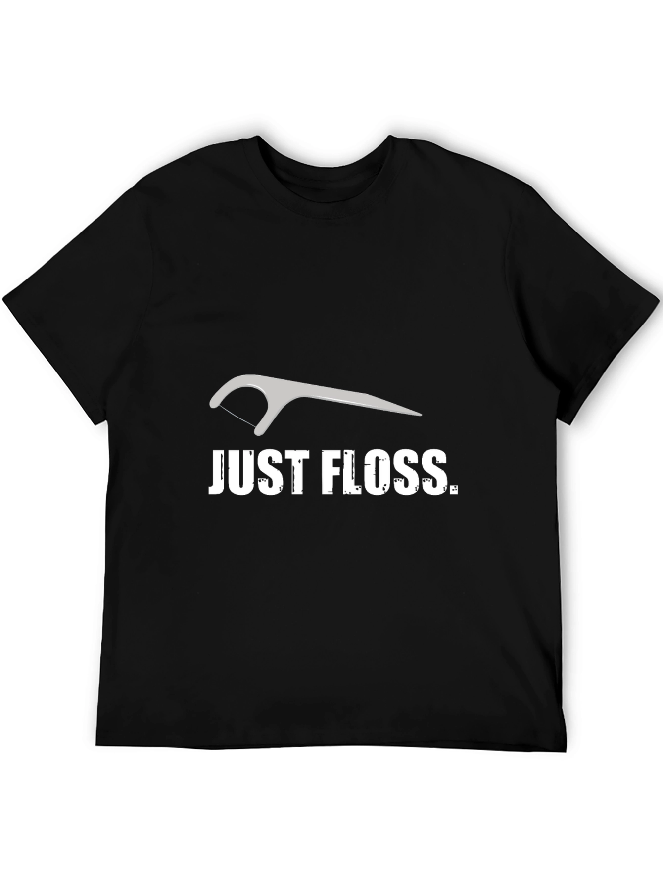 Just Floss Graphic Tee - Dental Hygiene T-Shirt